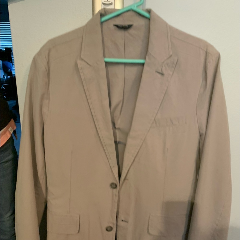 Gray blazer